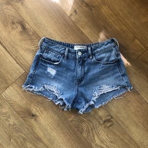 pacsun high rise festival shorts
